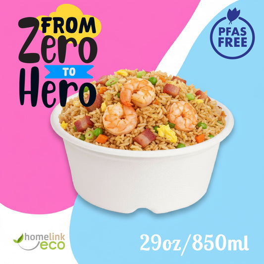 29oz /  850ml Bagasse Bowl