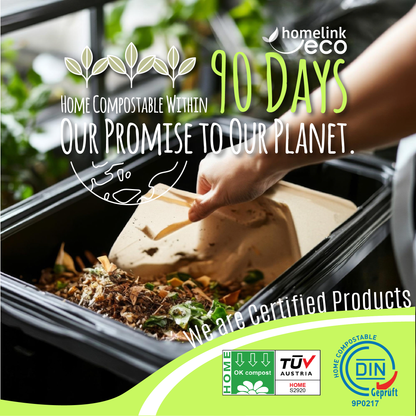 Lids for 27oz /  800ml Bagasse container